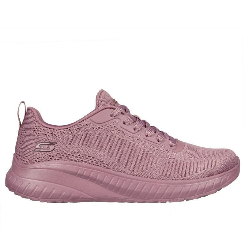 Skechers Memory Foam Bobs Squad Chaos W rózsaszín cipő női 117209/RAS
