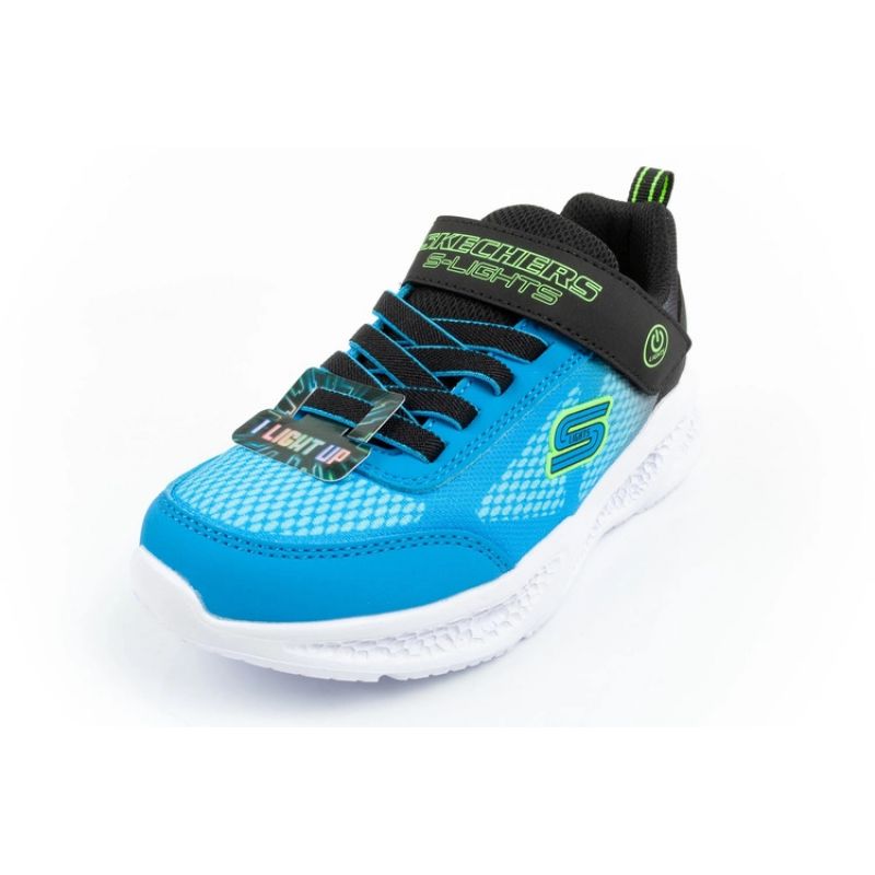 Skechers Meteor-Lights-Krendox Jr 401495L/BKBL shoes Cipő