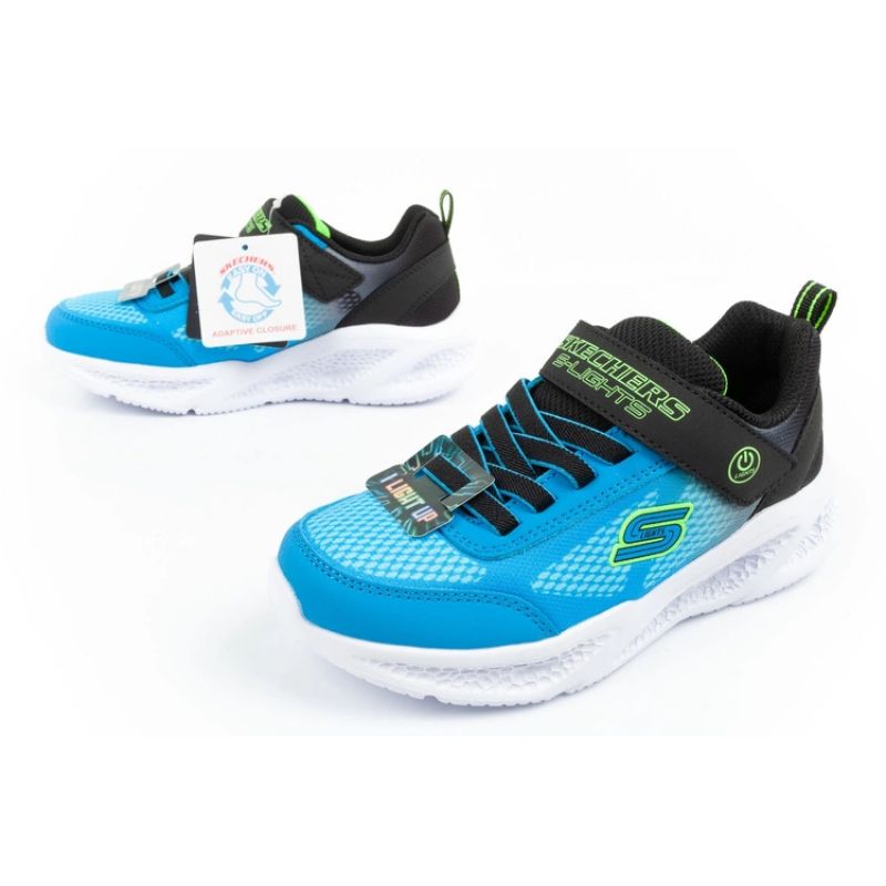 Skechers Meteor-Lights-Krendox Jr 401495L/BKBL shoes Cipő