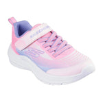Skechers Microspec Advance Light Pink/Lavender rózsaszín gyerek utcai cipő 303575L-LTPL