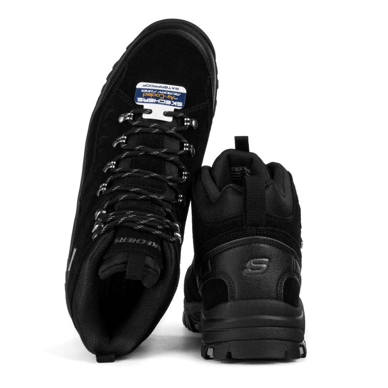 Skechers Relaxed Fit Relment Pelmo M Utcai férfi 64869BLK