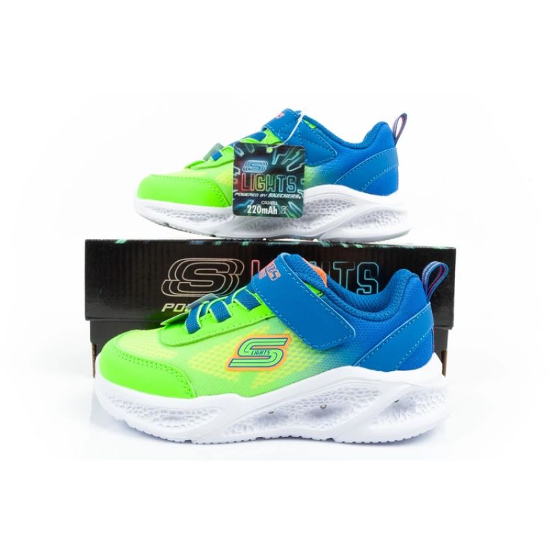 Skechers S Lights Jr 401495N/BLLM shoes cipő - Sportmania.hu