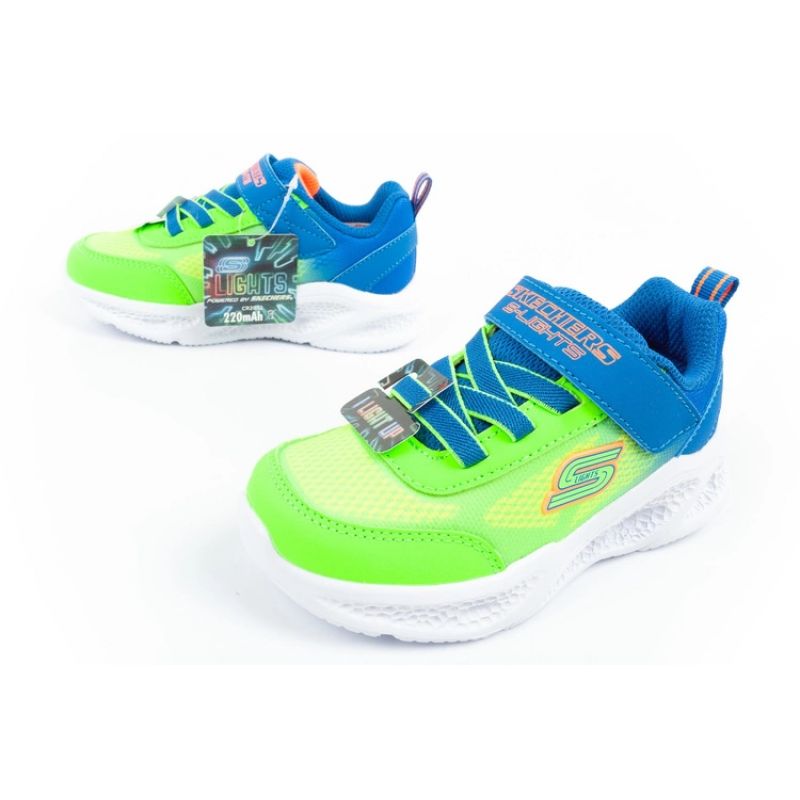 Skechers S Lights Jr 401495N/BLLM shoes cipő - Sportmania.hu