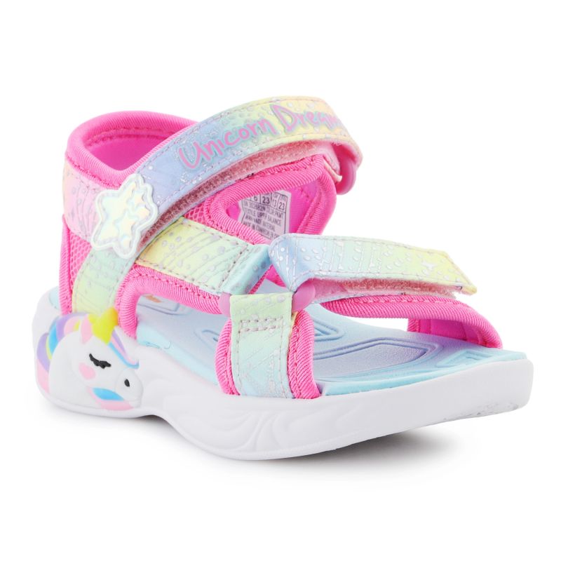 Skechers S-Lights Unicorn Dreams Sandal-Majestic Bliss Jr 302682N-PKMT sandals cipő - Sportmania.hu