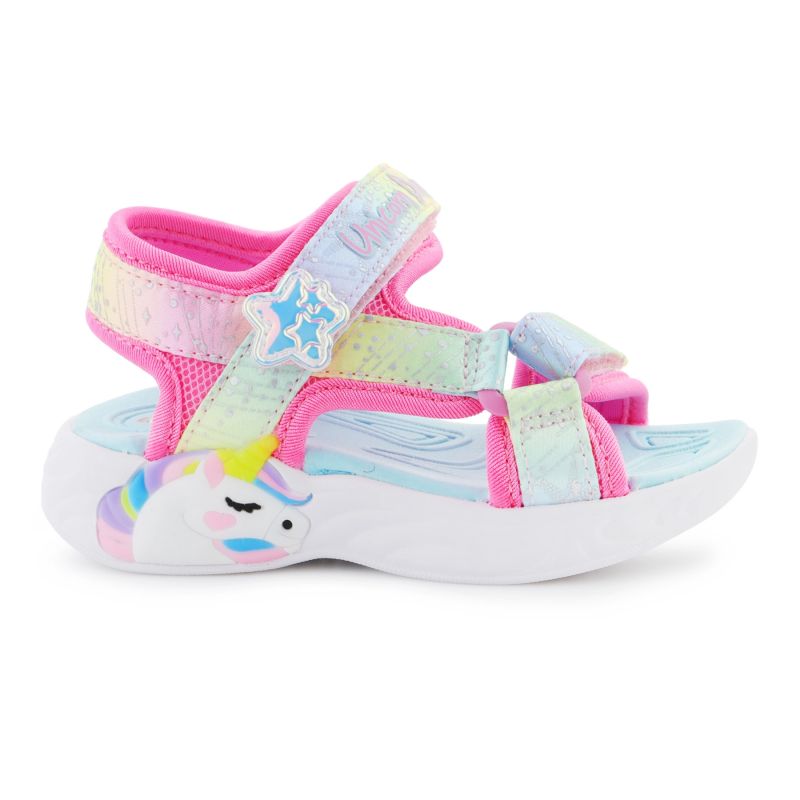 Skechers S-Lights Unicorn Dreams Sandal-Majestic Bliss Jr 302682N-PKMT sandals cipő - Sportmania.hu