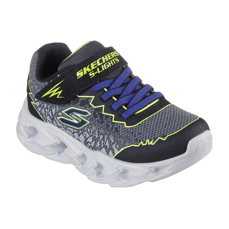 Skechers S Lights Vortex 2.0 Zorento Jr Shoes 400603l-bkyl - Sportmania.hu