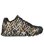 Skechers Shoes Skechers Uno Metallic Love W Utcai női 155523/BKGD