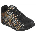 Skechers Shoes Skechers Uno Metallic Love W Utcai női 155523/BKGD