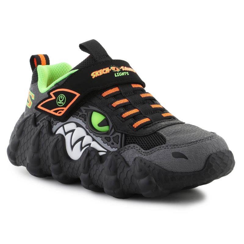 Skechers Skech-O-Saurus-Rapid-Dino Utcai gyerek 400112L-BKLM