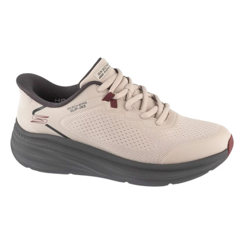 Skechers Slip-Ins: Bobs Sport Skillz Beige, Size utcai cipő, bézs