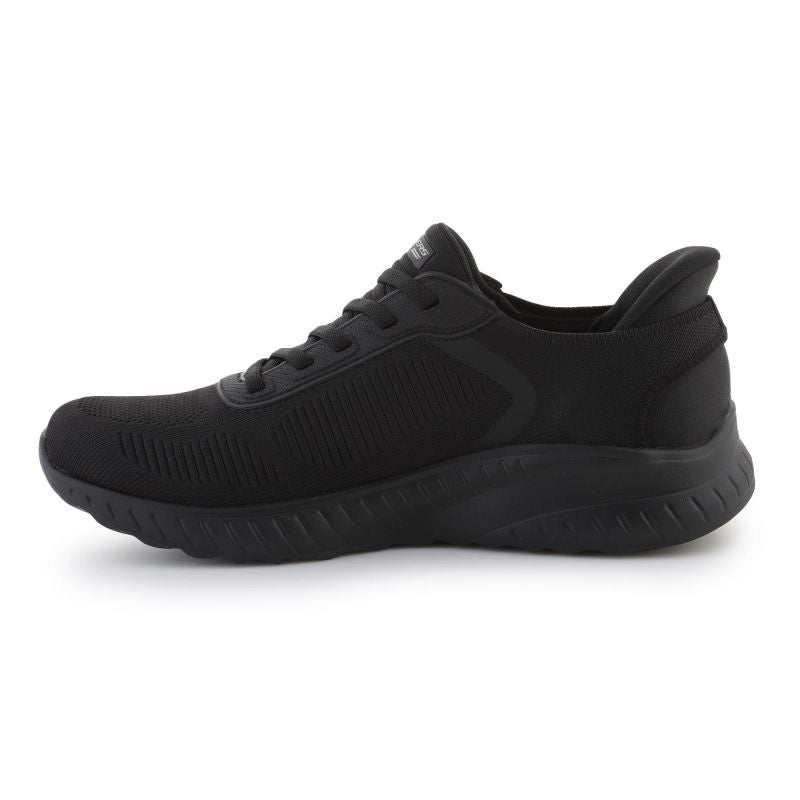 Skechers Slip-Ins BOBS Sport Squad Chaos - Current Muse Black Cipő 117497-BBK