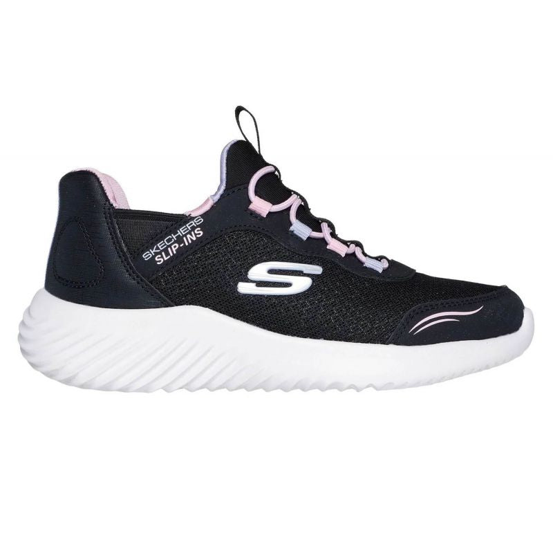 Skechers Slip-Ins Bounder Simple Cute Jr 303585n-Blk Shoes - Sportmania.hu