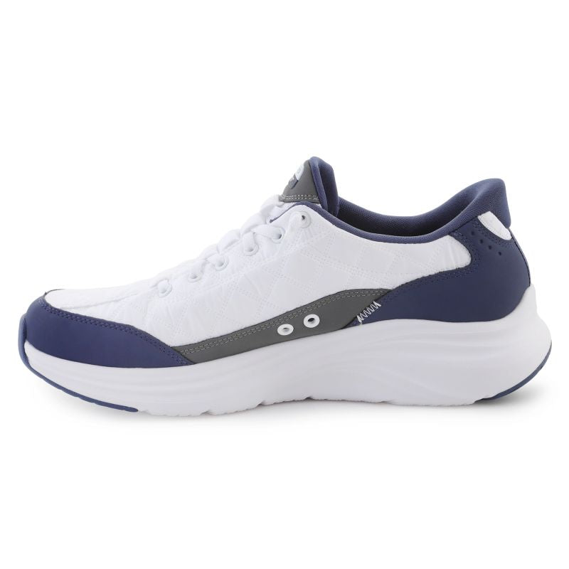 Skechers Slip-ins: Contour Foam - Cozy Fit White/Navy Cipő 232619-WNV