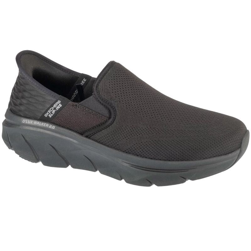 Skechers Slip-ins: D'Lux Walker 2.0 - Reeler Black Cipő férfi 232463-BBK