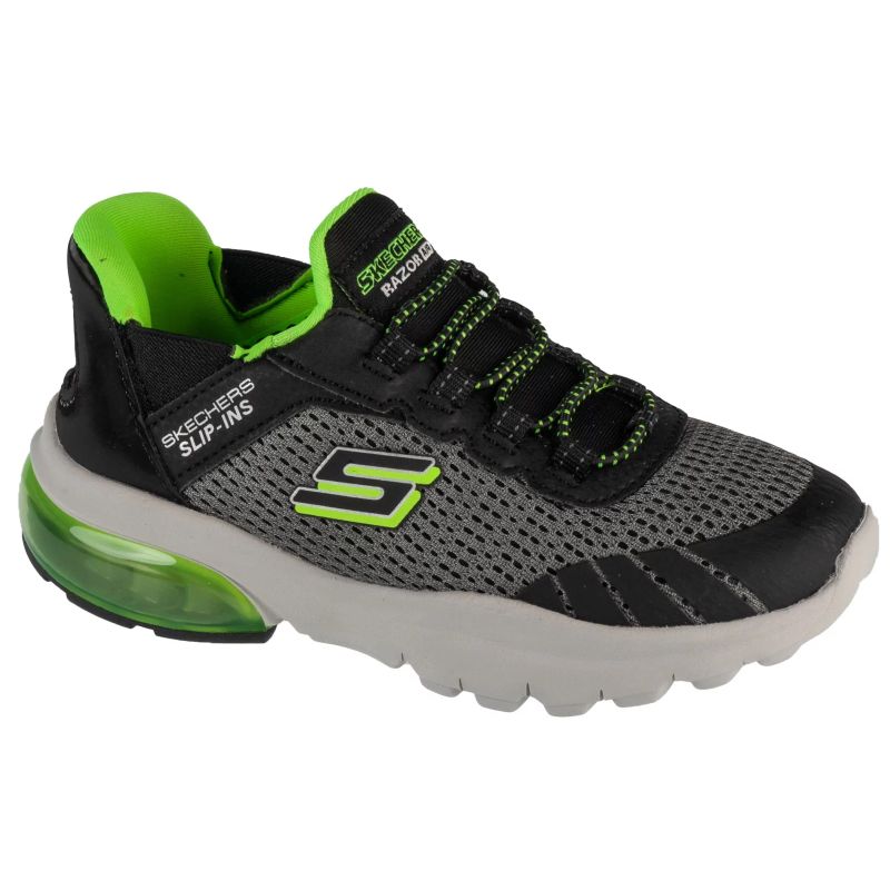 Skechers Slip-Ins: Razor Air - Hyper-Brisk Black Cipő 403839L-CCBK