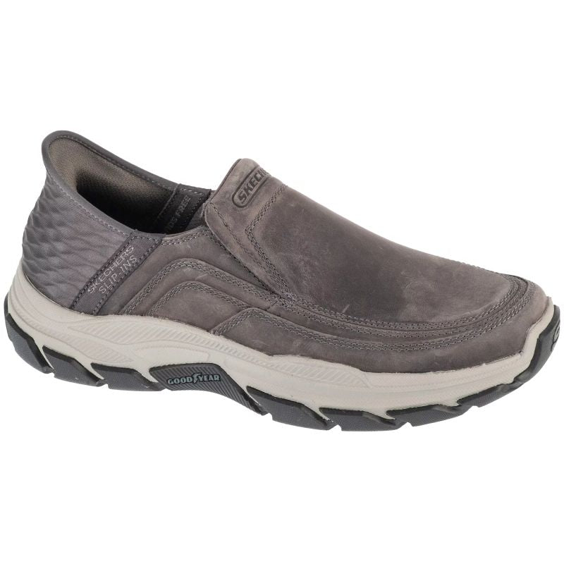 Skechers Slip-Ins Respected - Elgin Black Cipő 204810-CHAR