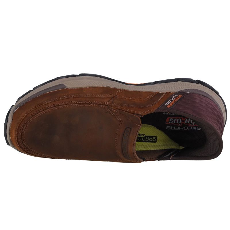 Skechers Slip-Ins Respected - Elgin Brown Cipő 204810-CDB