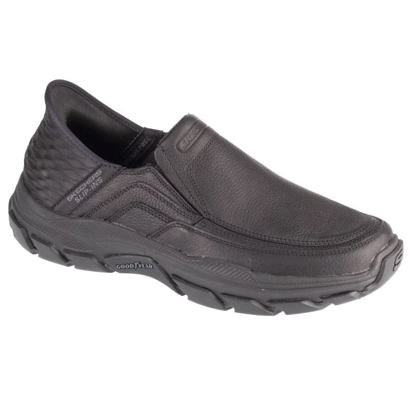 Skechers Slip-Ins Respected Elgin Férfi Slip-On Cipő Fekete 204810-BBK