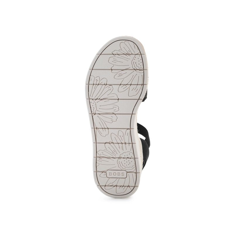 Skechers Slip-Ins Sandals: Bobs Sun Ray W 114413-BLK cipő - Sportmania.hu