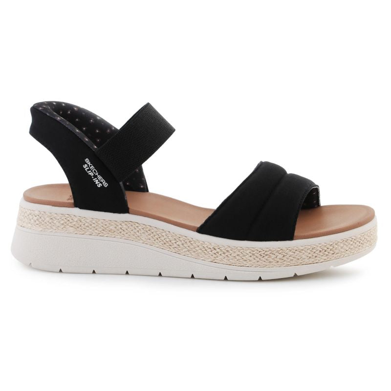 Skechers Slip-Ins Sandals: Bobs Sun Ray W 114413-BLK cipő - Sportmania.hu