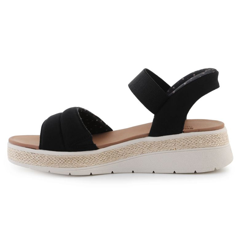 Skechers Slip-Ins Sandals: Bobs Sun Ray W 114413-BLK cipő - Sportmania.hu