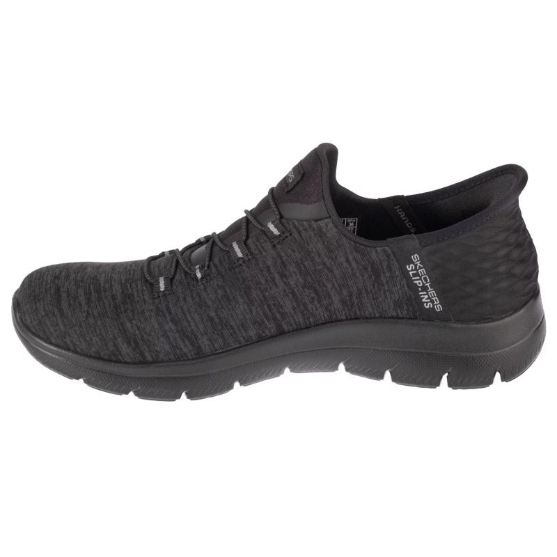 Skechers Slip-Ins Summits Lifestyle Cipő - Fekete 149937-BBK