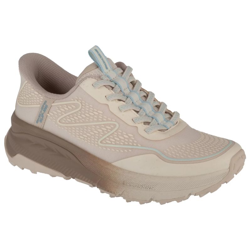 Skechers Slip-Ins Switch Back Női Utcai Cipő - Bézs 180157-NAT