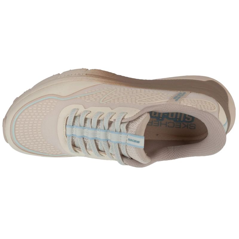 Skechers Slip-Ins Switch Back Női Utcai Cipő - Bézs 180157-NAT