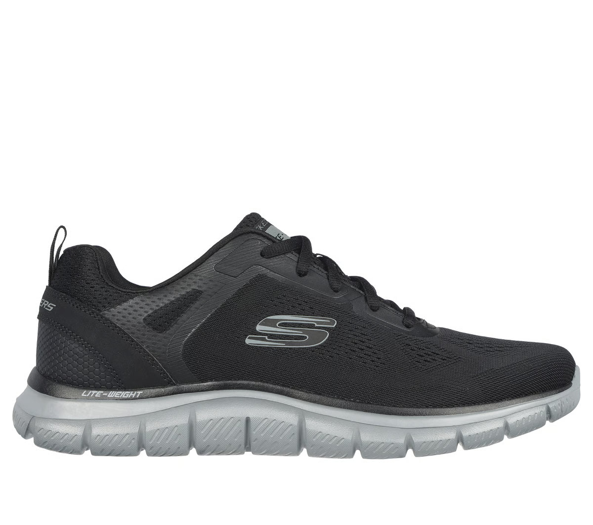 Skechers Track-Broader Black Utcai cipő 232698-BKCC