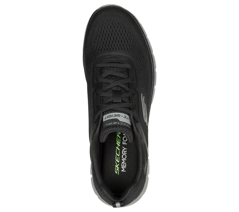 Skechers Track-Broader Black Utcai cipő 232698-BKCC