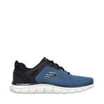 Skechers Track Broader Men's Shoes Blue 232698 BLBK kék cipő férfi