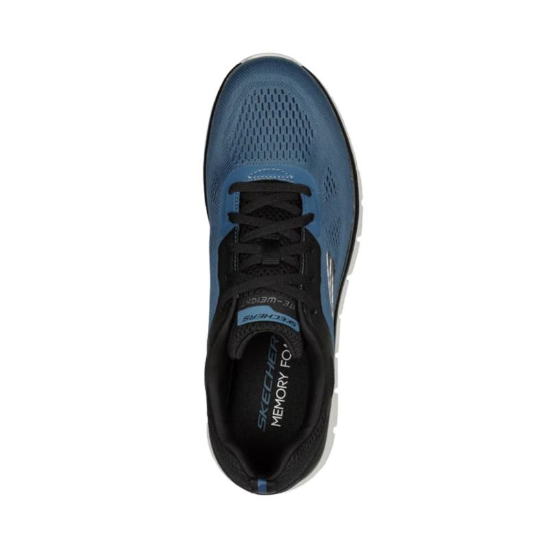 Skechers Track Broader Men's Shoes Blue 232698 BLBK kék cipő férfi