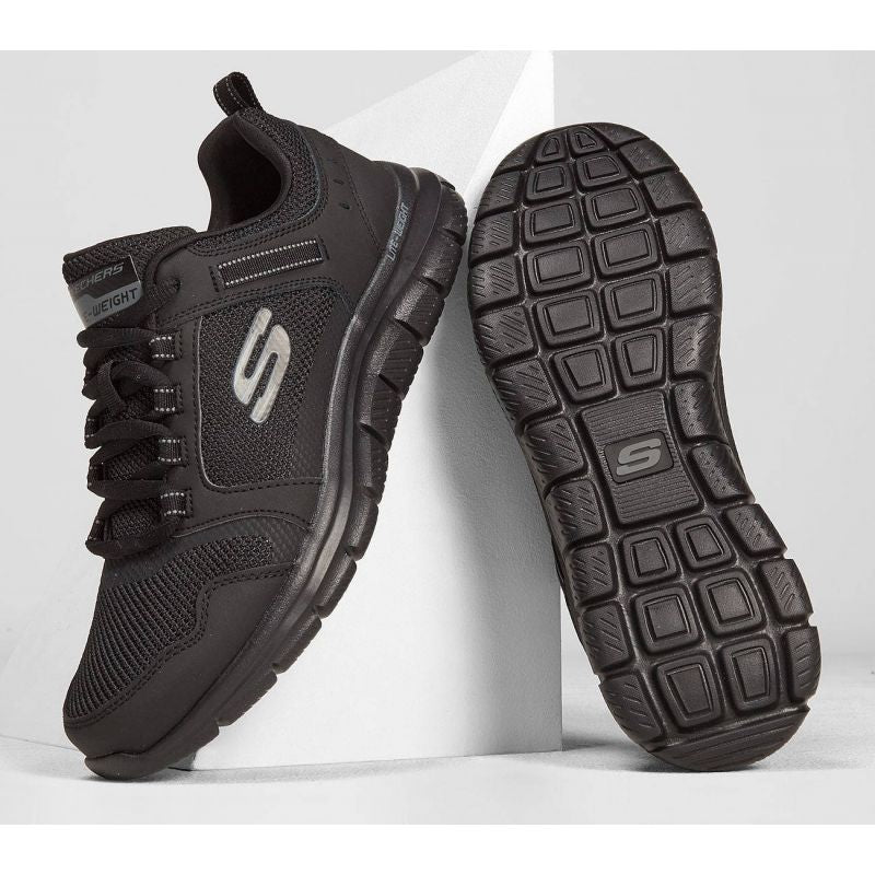 Skechers Track Knockhill M 232001-BBK Cipő - Sportmania.hu