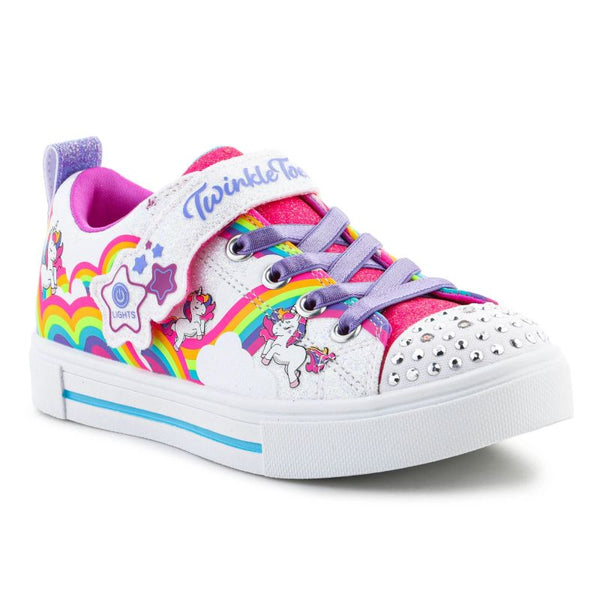 Skechers Twinkle Toes S Lights Twinkle Sparks Jumpin Clouds Jr 314809L-WMLT Cipő - Sportmania.hu