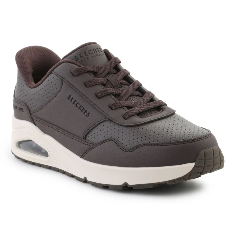 Skechers UNO Banksia Luxe Chocolate Cipő 183023-CHOC