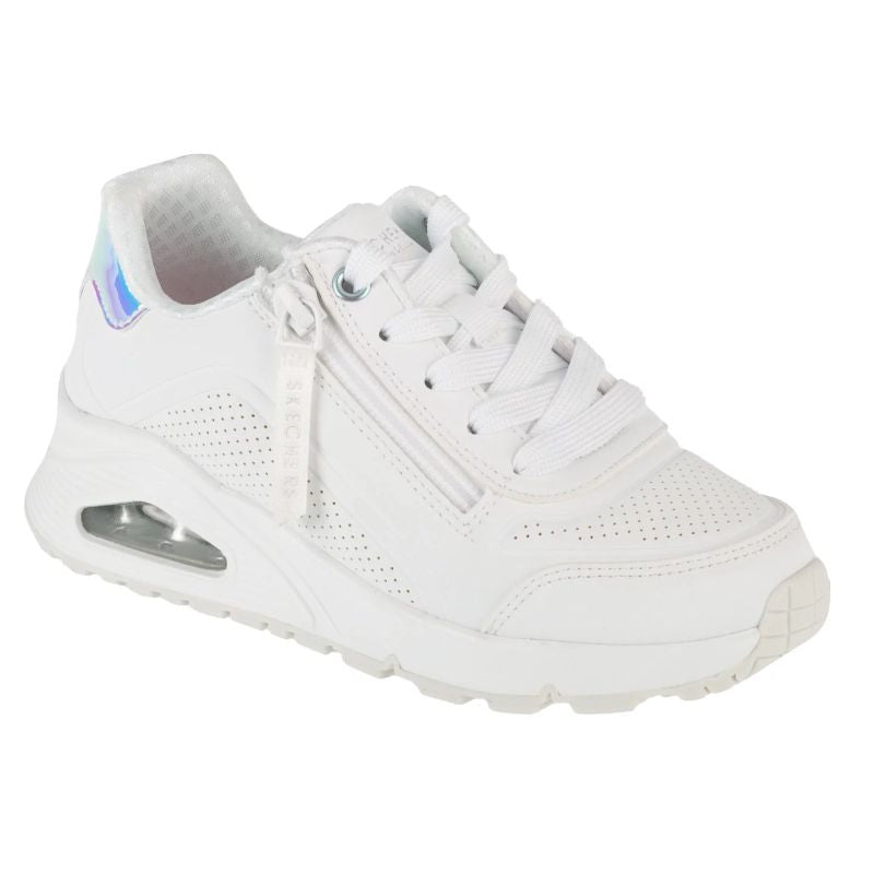 Skechers Uno Gen1 - Zip And Stride White gyerek 310554L-WHT