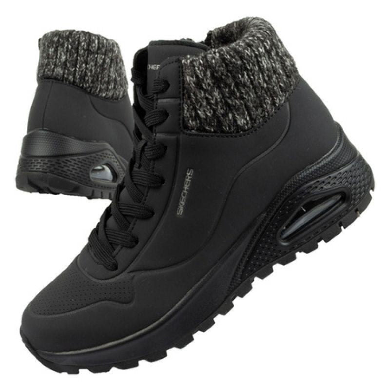 Skechers Uno Rugged W shoes Utcai női 167988BLK