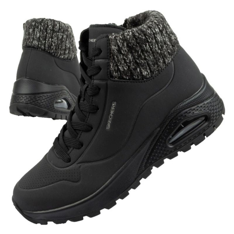 Skechers Uno Rugged W shoes Utcai női 167988BLK
