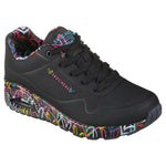 Skechers women's shoes UNO LOVING LOVE 155506 BBK női utcai cipő