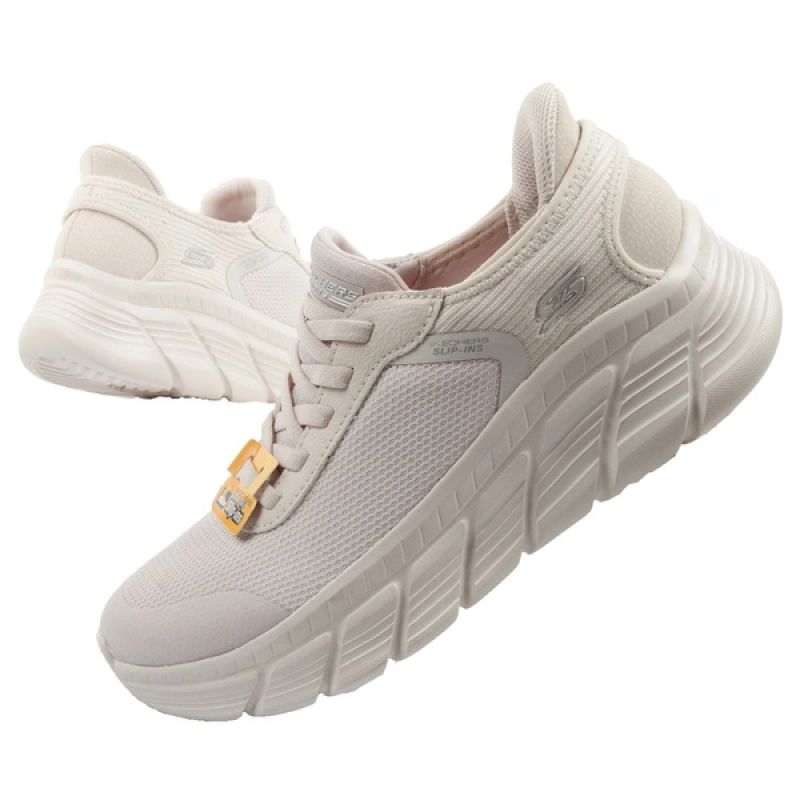 Skechers women's sports Bobs B Flex SLIP-INS ecru comfortable női utcai cipő