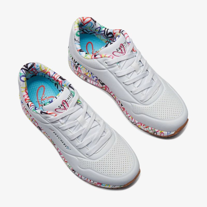 Skechers X Jgoldcrown Uno Loving Love W 155506-WHT Cipő - Sportmania.hu