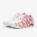 Skechers X Jgoldcrown Uno-Spread The Love W Utcai női 155507-WRPK