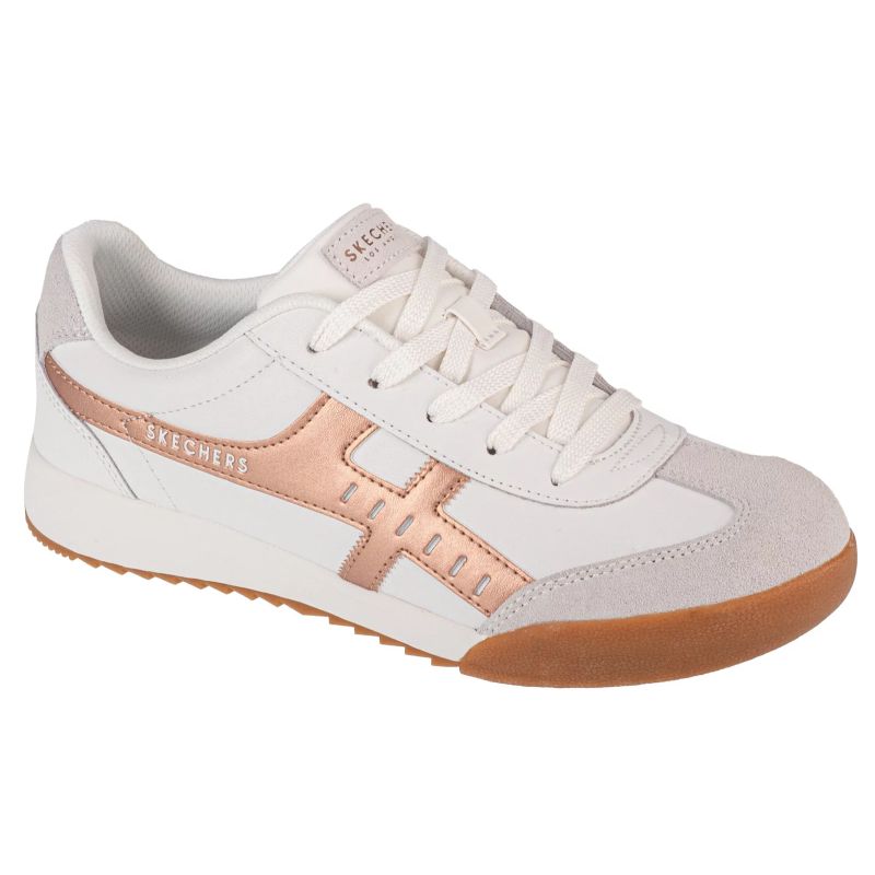 Skechers Zinger Metallic Roads Női Utcai Cipő - Fehér 177500-WTRG