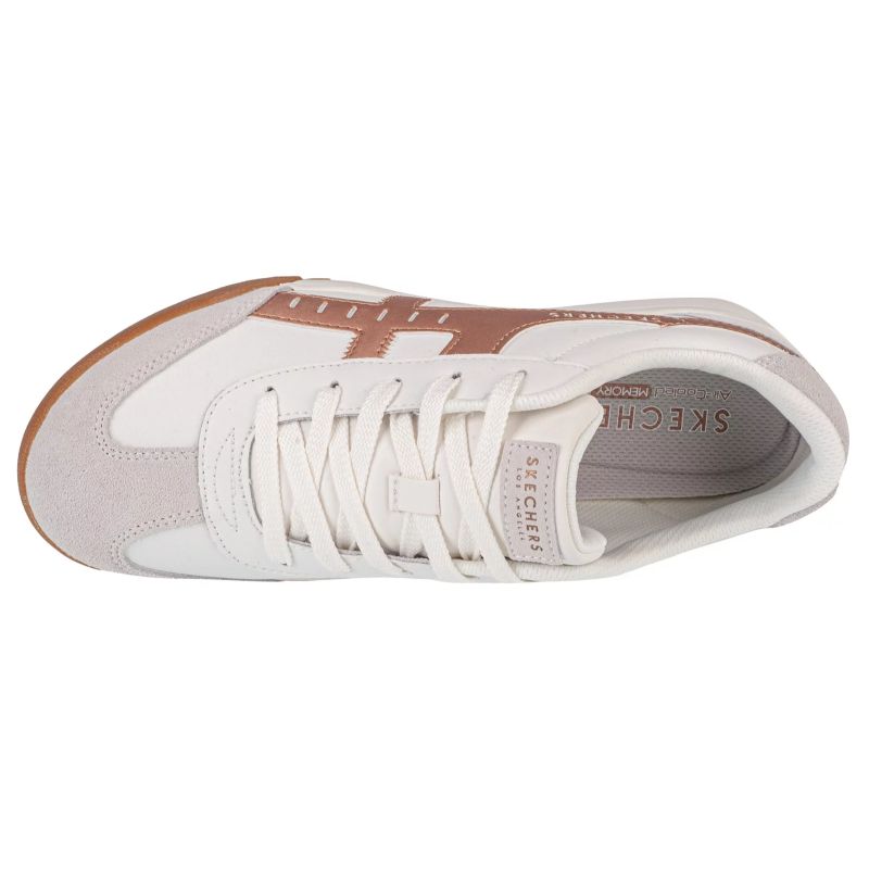 Skechers Zinger Metallic Roads Női Utcai Cipő - Fehér 177500-WTRG
