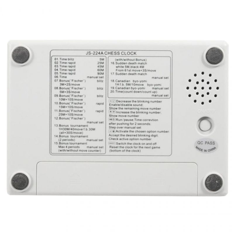 Smj chess clock JS-224A