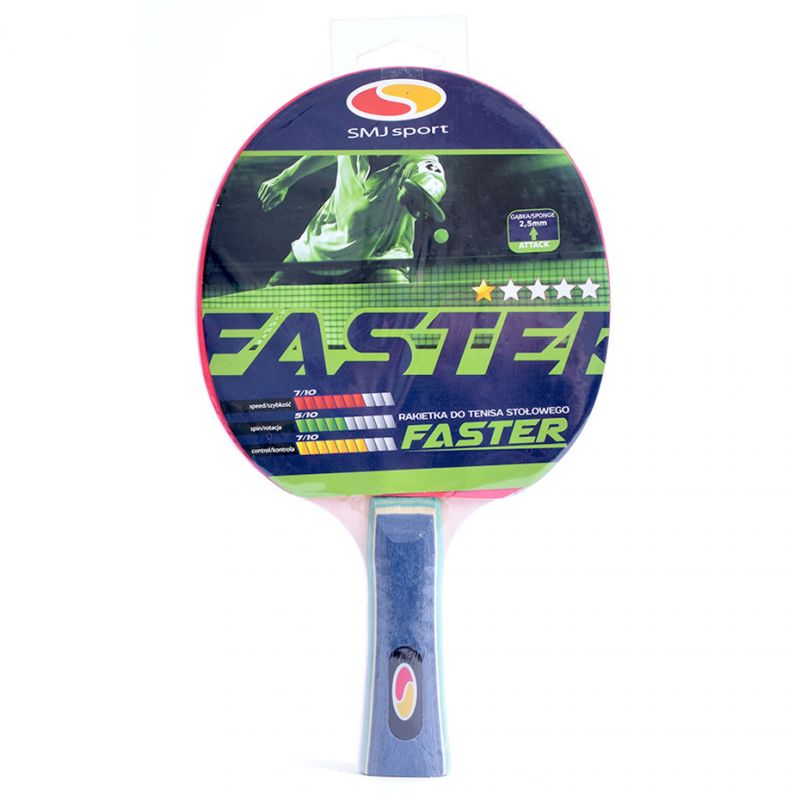 Smj Faster Ping Pong Racket Ütőfelszerelés 12201-1