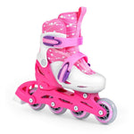 Smj Sport Combo LED Set: 2in1 Roller Skates rózsaszín görkorcsolya HS-TNK-000009549