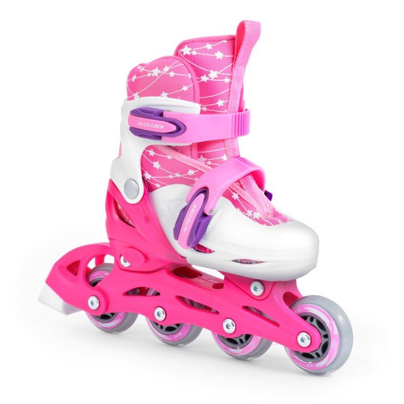 Smj Sport Combo LED Set: 2in1 Roller Skates rózsaszín görkorcsolya HS-TNK-000009549