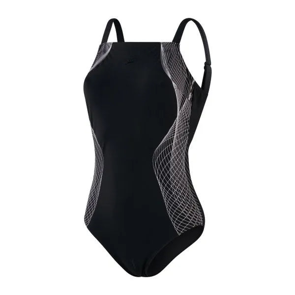 Speedo CrystalLux Printed Shaping 1PC (UK) Úszódressz női