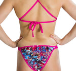 Speedo FLIP REV 2PCE TF PINK/BLUE(UK) női Fürdőruha